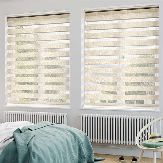 Zebra roller blind
