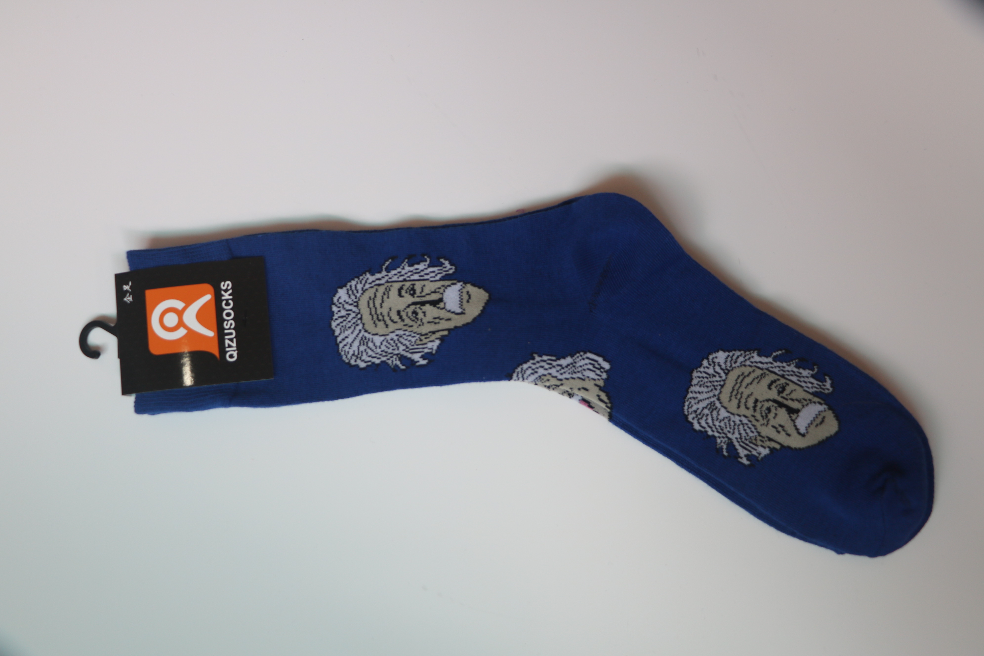 men's jacquard socks