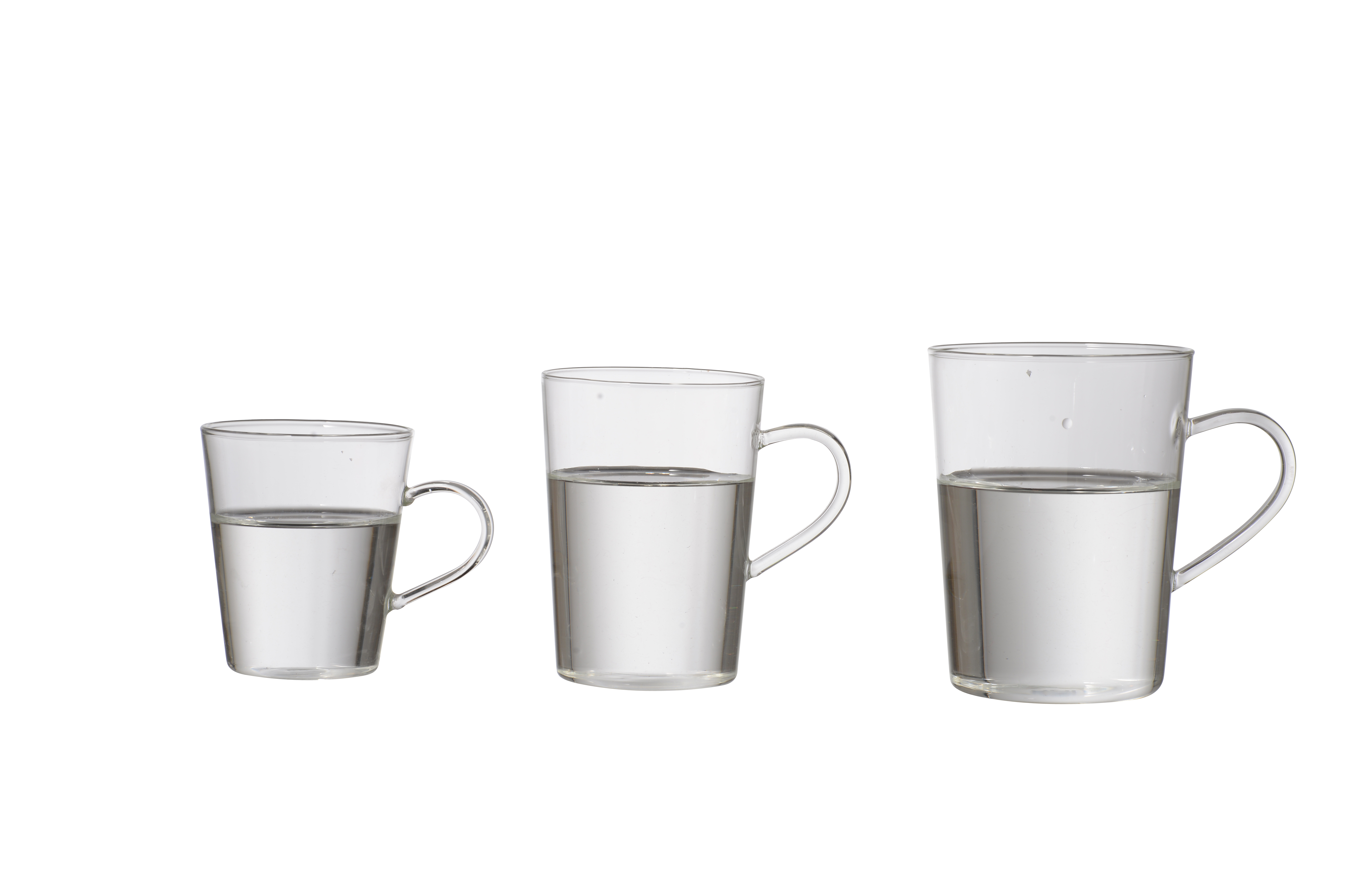 Single wall glass