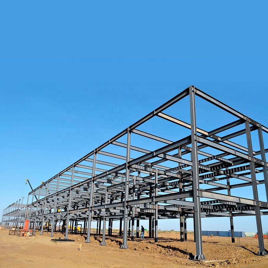 Steel Structure Galvanized Anti-rust Construction at Seaside