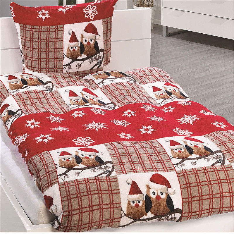 Coral Fleece Duvet cover set