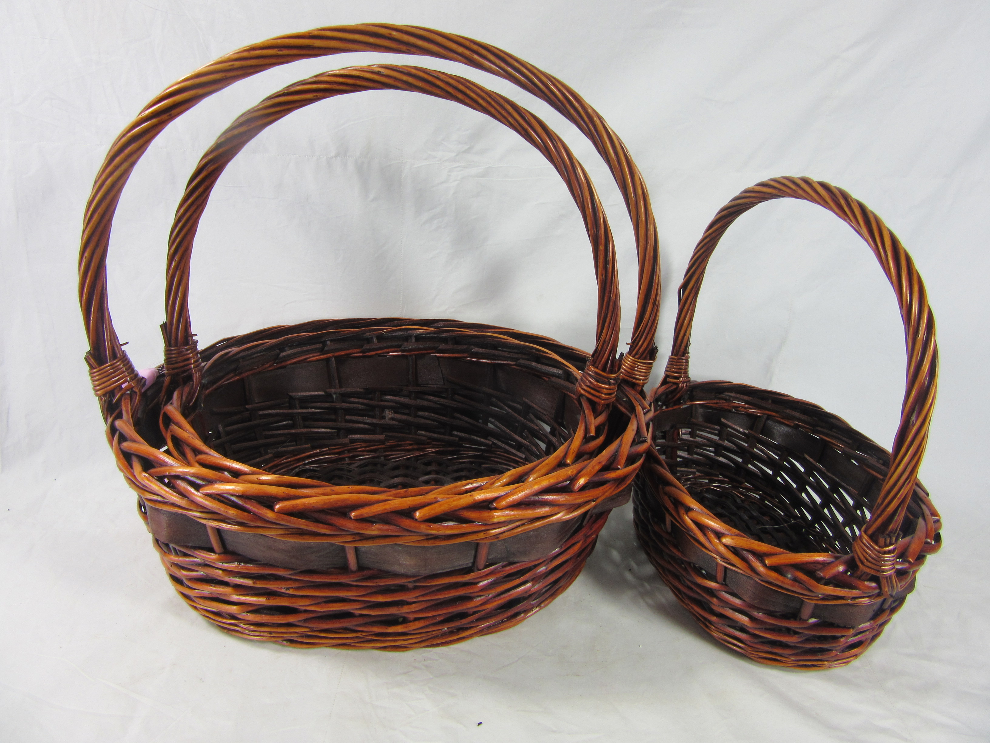Custom-made wholesale wicker gift packaging handmade storage Wicker Christmas basket