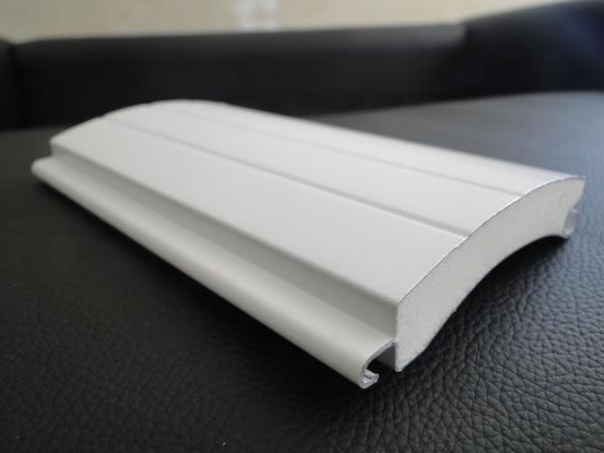 Aluminum insulated slats of 45 55 & 77 for rolling shutter or roller door