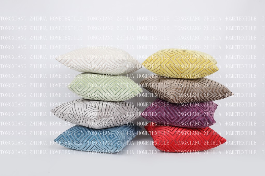jacqard velvet cushion, cushion cove