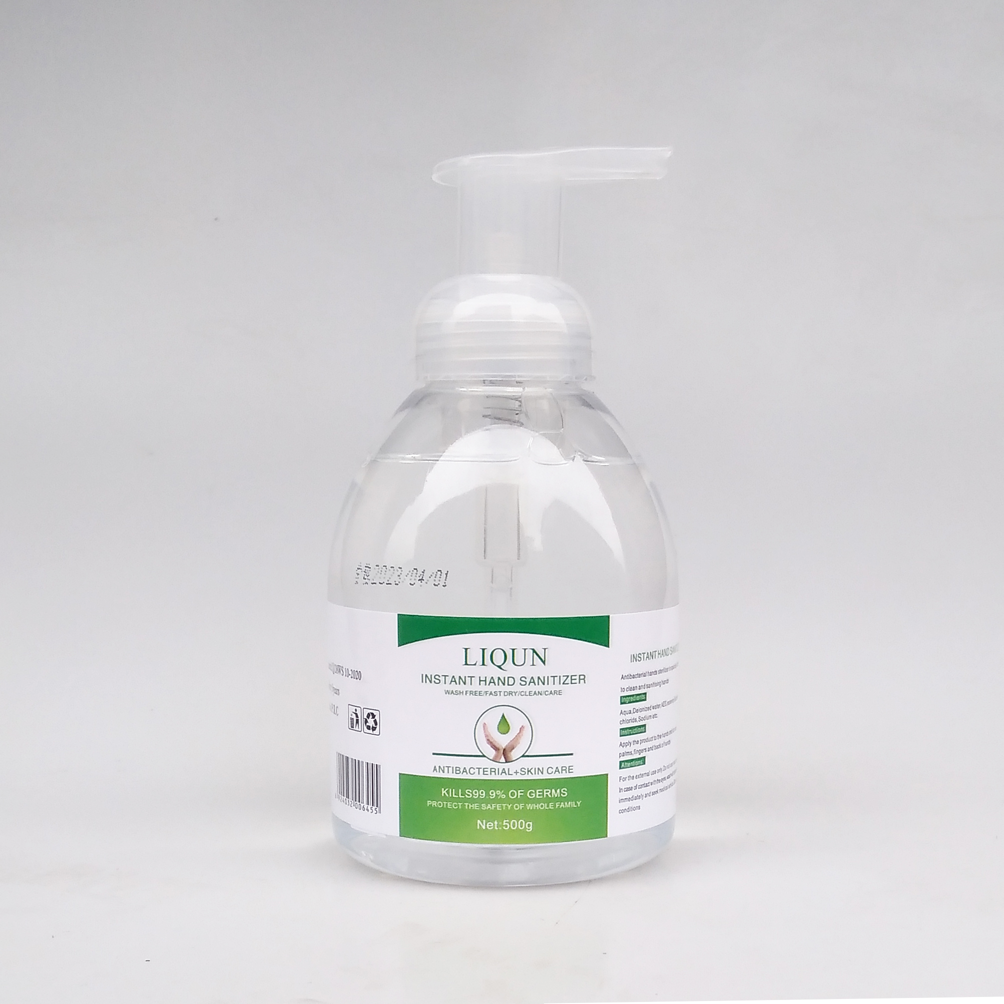 OEM Liquid Hand Soap Water Free Antibacterial Hand Sanitizer