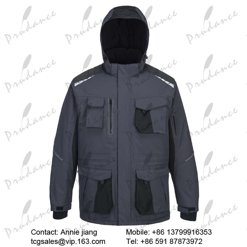 Men's nylon dobby winter jacket