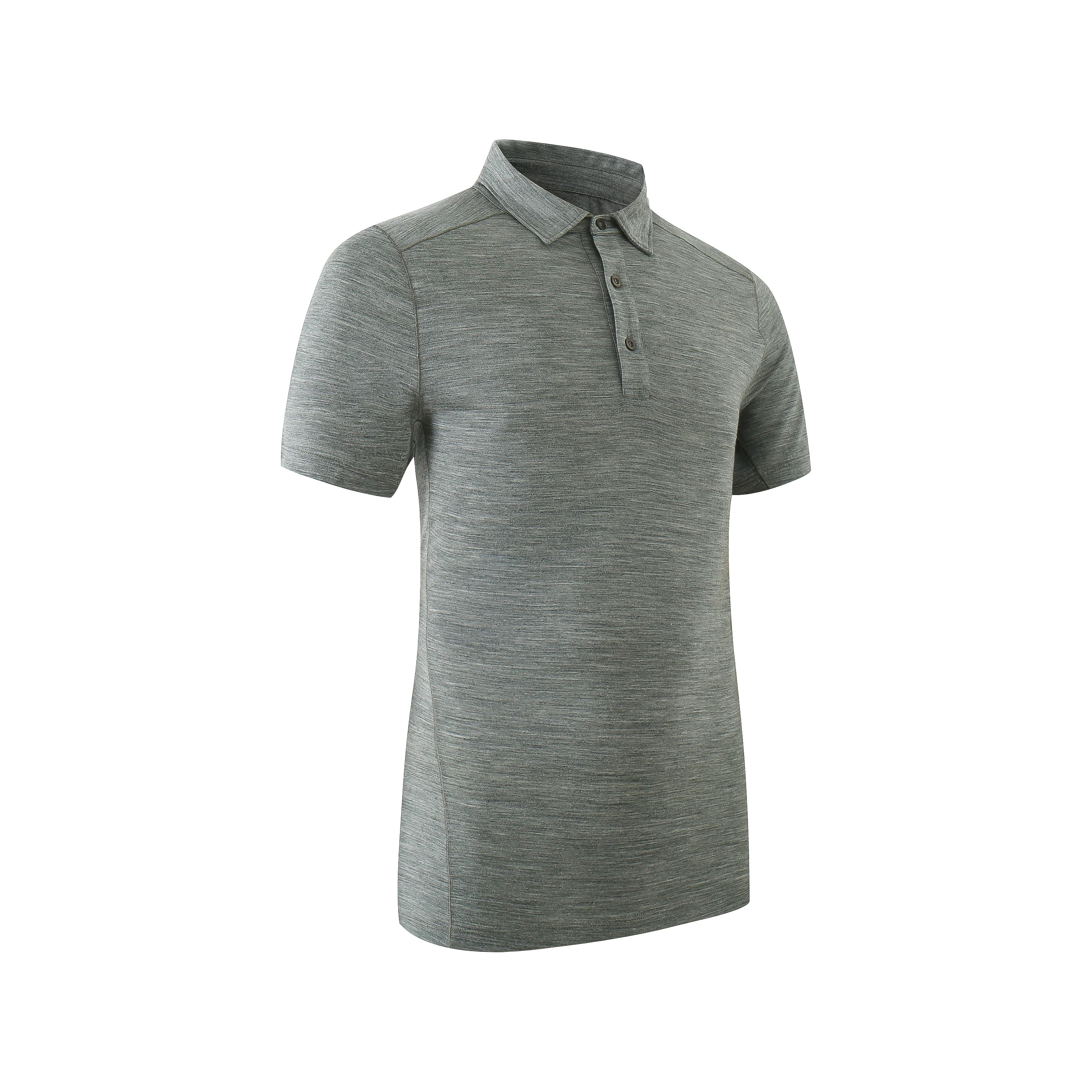 Merino wool Men button shirt / merino / wool