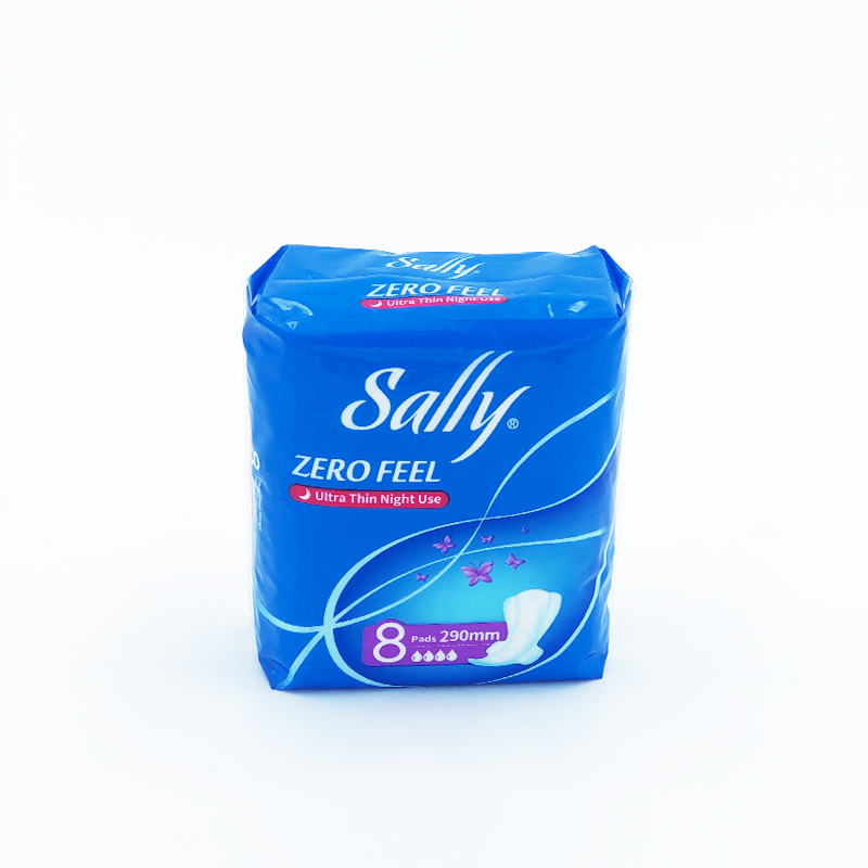 Sally Zero Feel Ultrathin Night Use 290mm sanitary Pad 8pcs