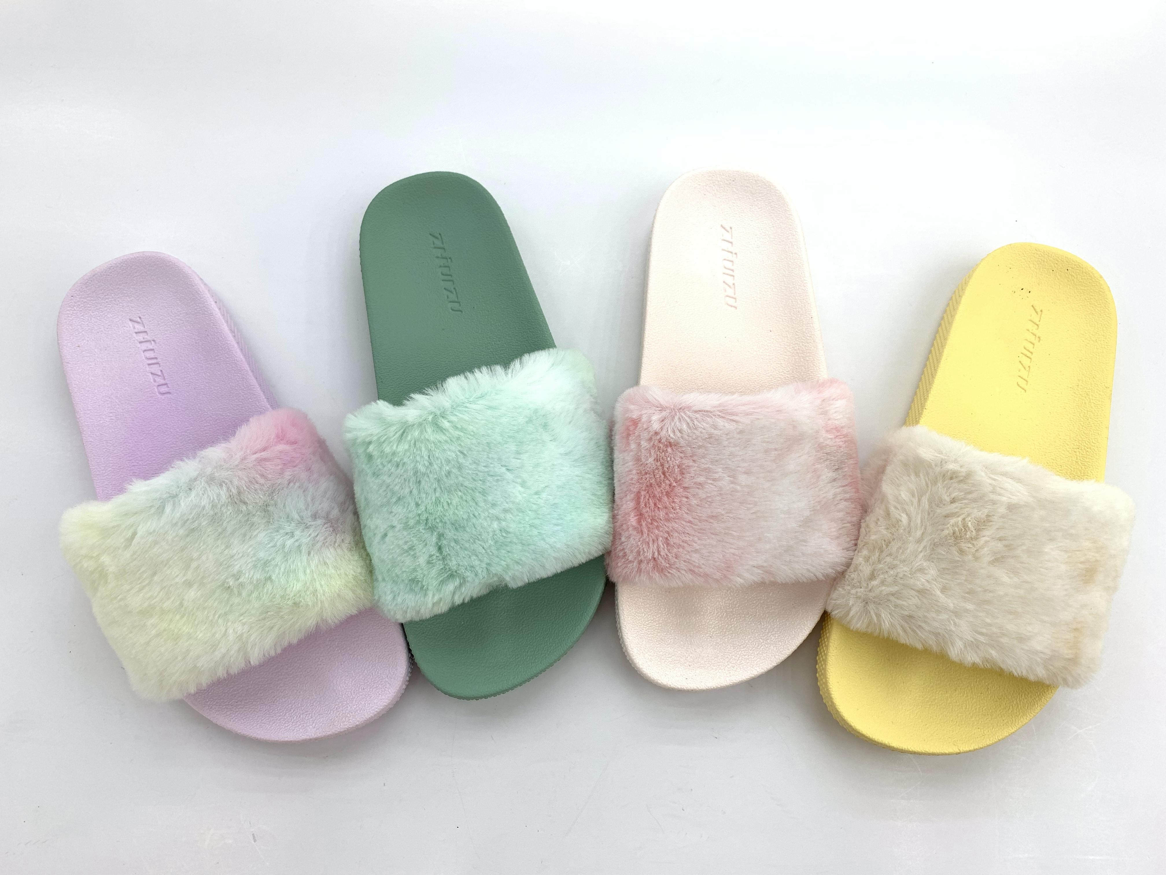 ZHIHUIZU FASHION wool belt slippers