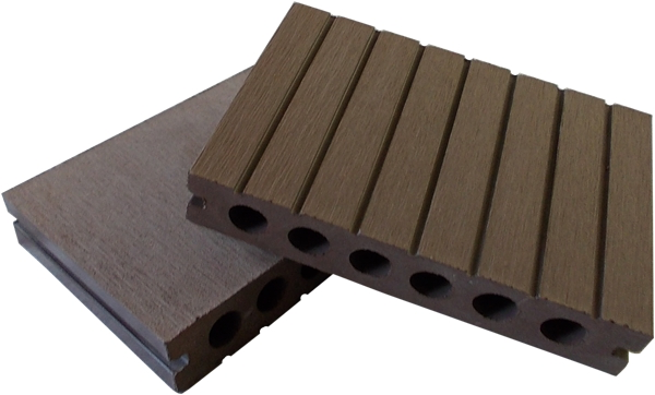 European Quality Standard circle hollow Composite Decking Hollow Board