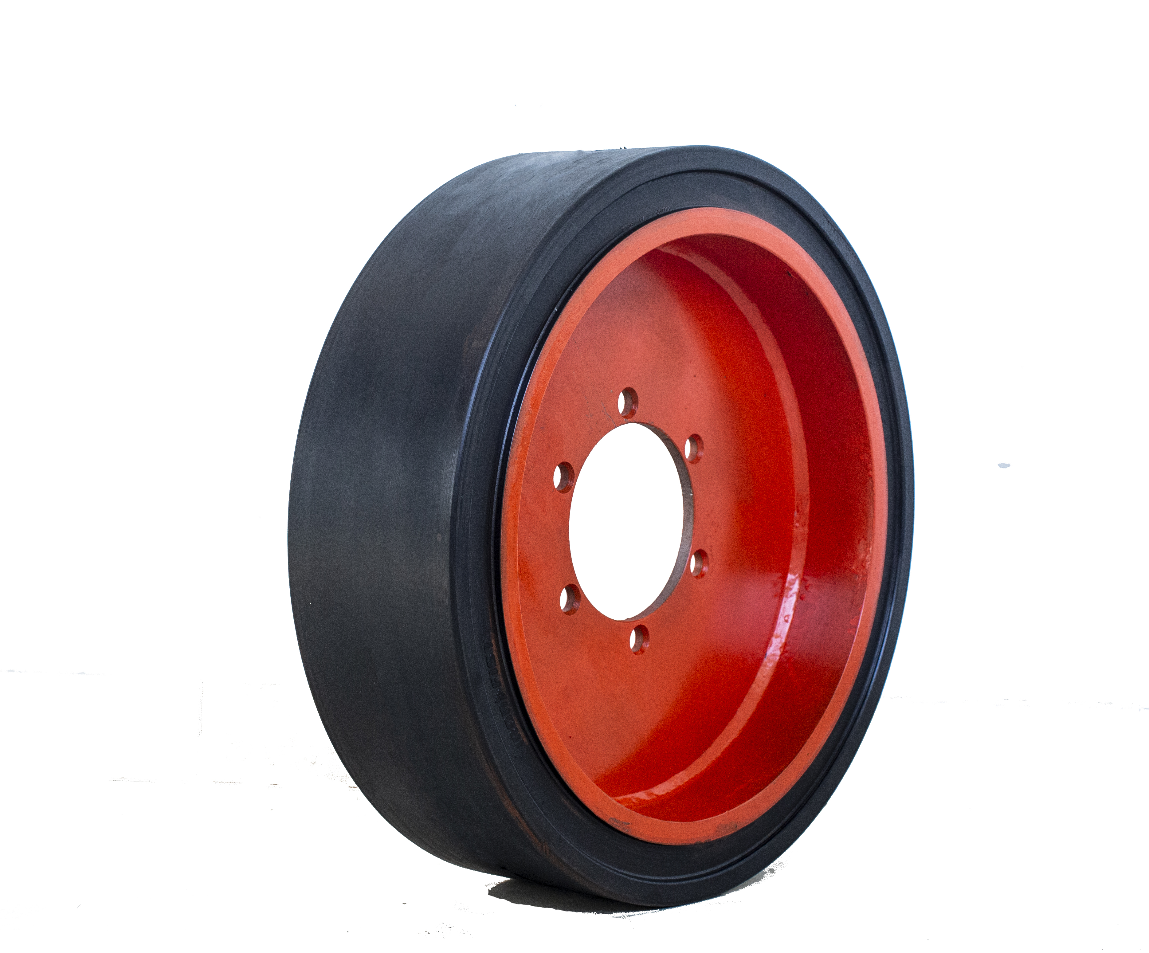 press-on solid tire