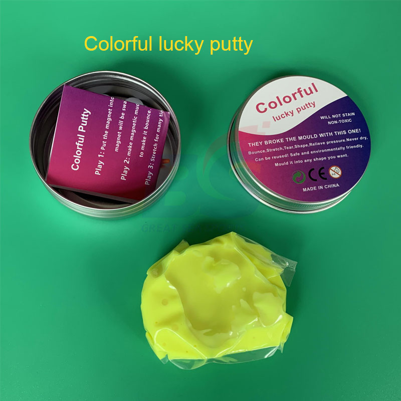 Colorful Bouncing putty