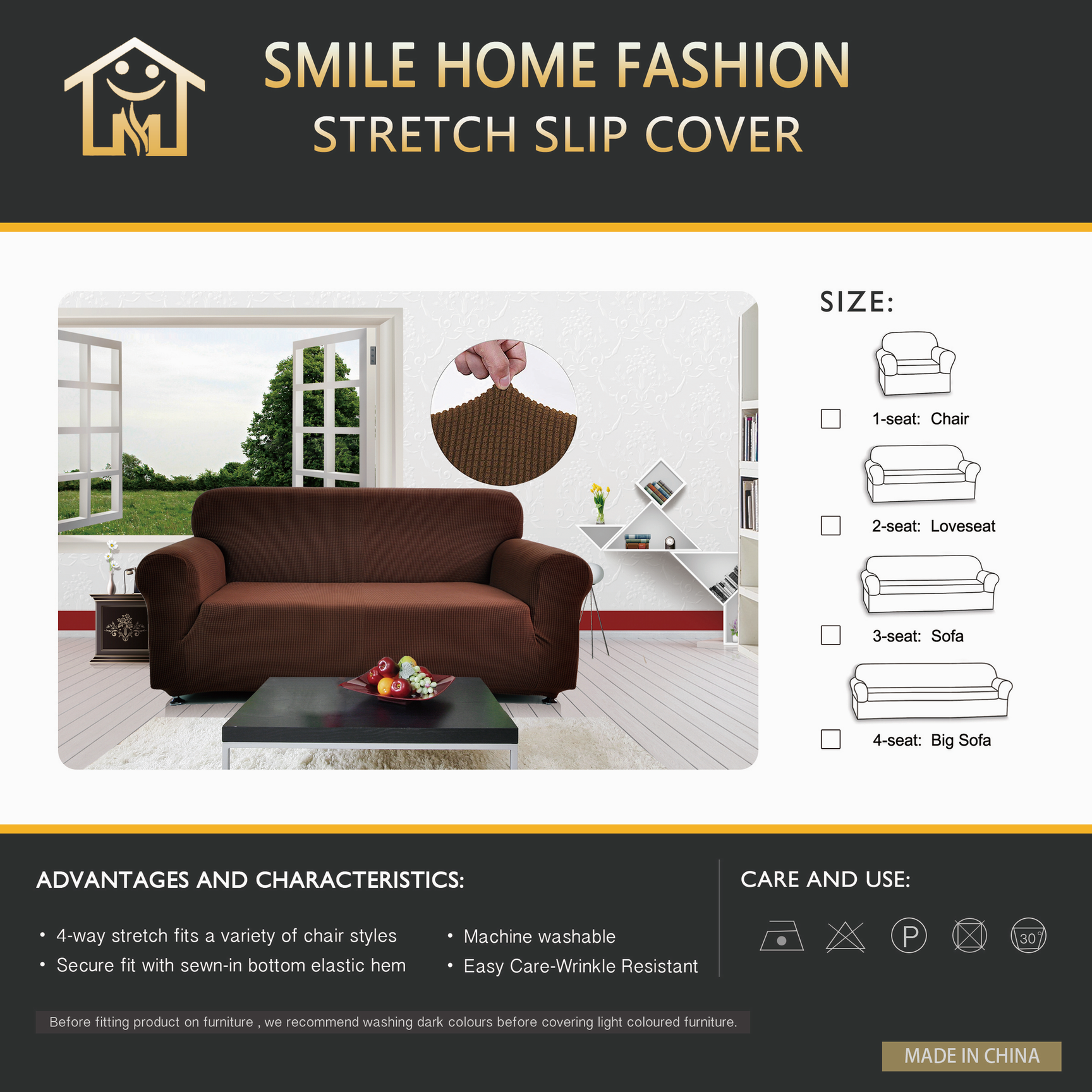 Stretch Sofa Slip Cover