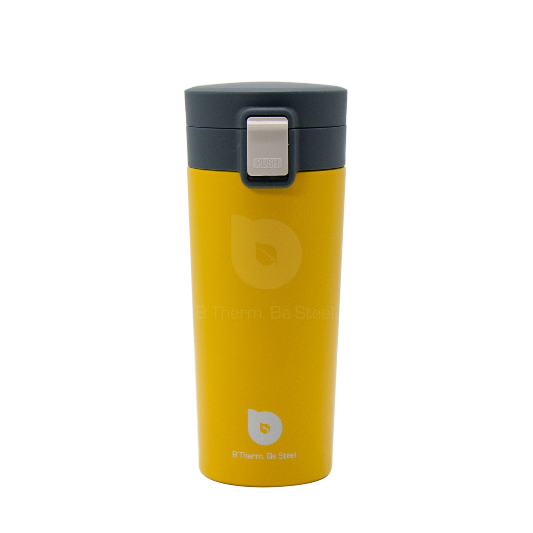 VacuumTumbler Coffee Mug with Lid 400 ml 14 oz Yellow