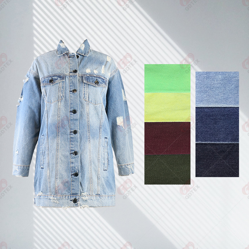 Ladies Oversized Boyfriend Denim Jacket