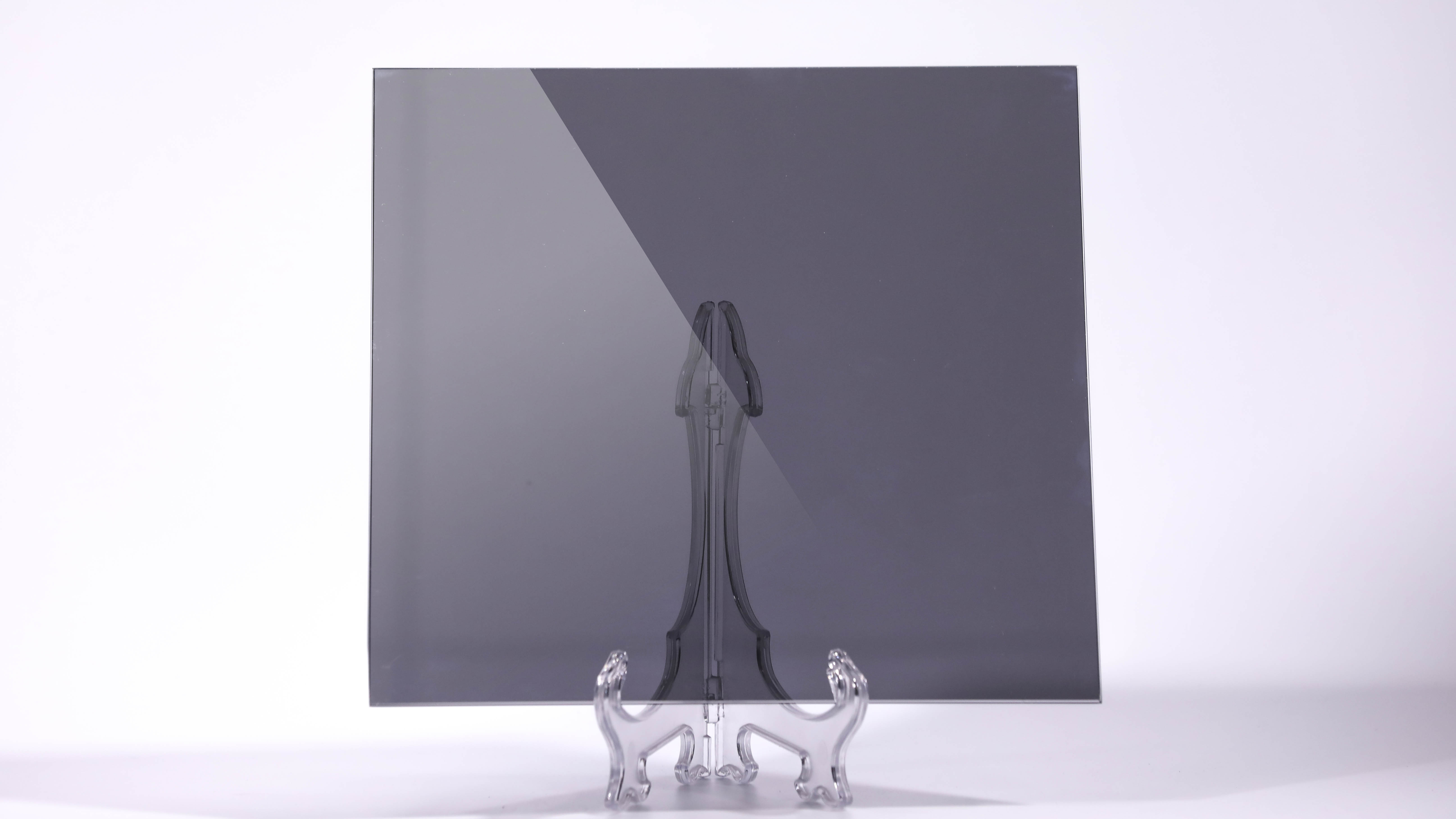 Off Line Silver Grey Reflective Glass