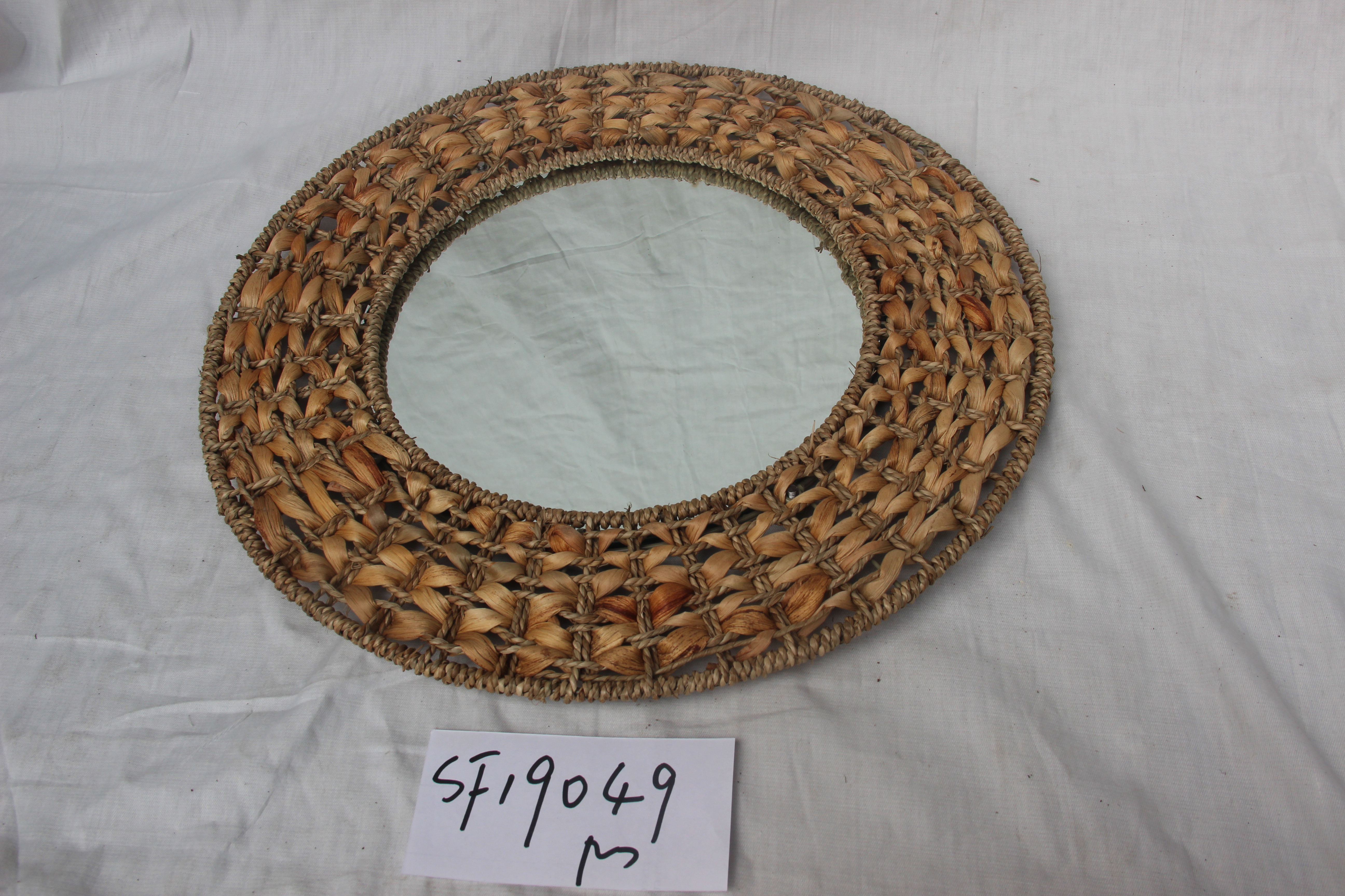 Water hyacinth and seagrass mirror