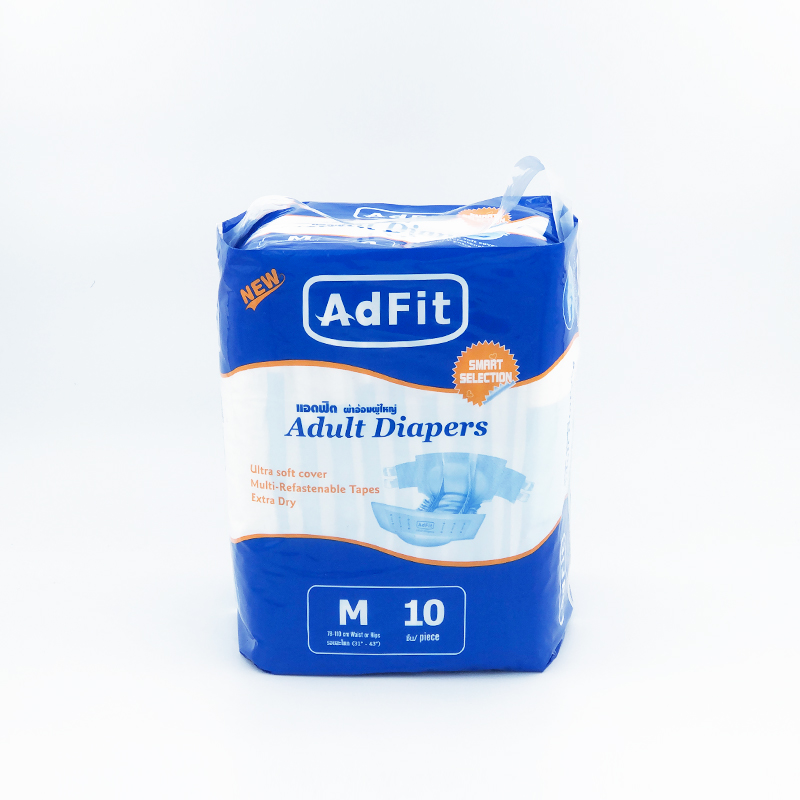 Adfit Adult Diaper Medium Size 10pcs