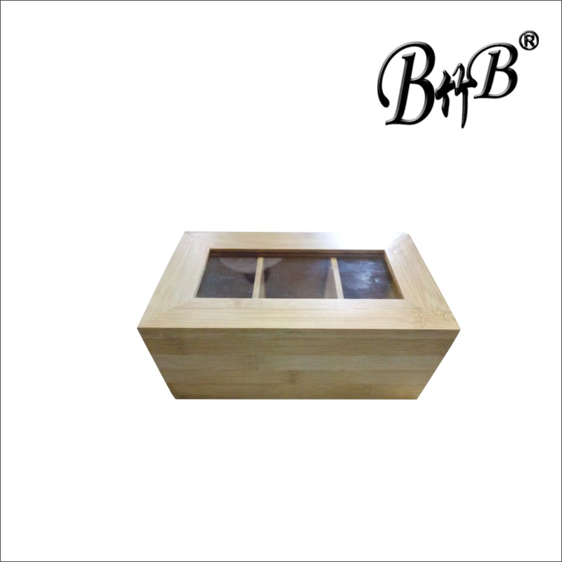 Bamboo storage box