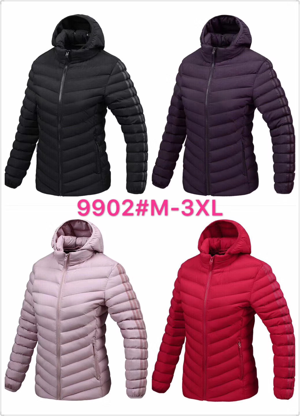 Lady's padding jacket