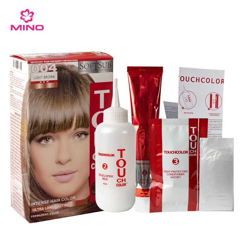 SOFTSUB touchcolor hair color 004 light brown