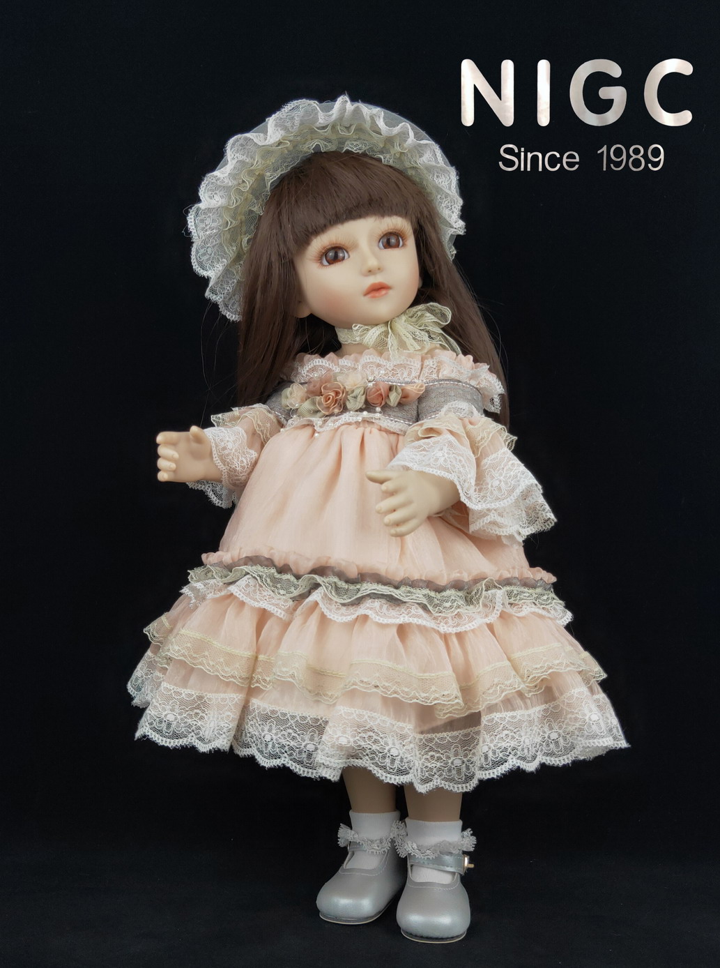 18“ Bjd Plastic Doll