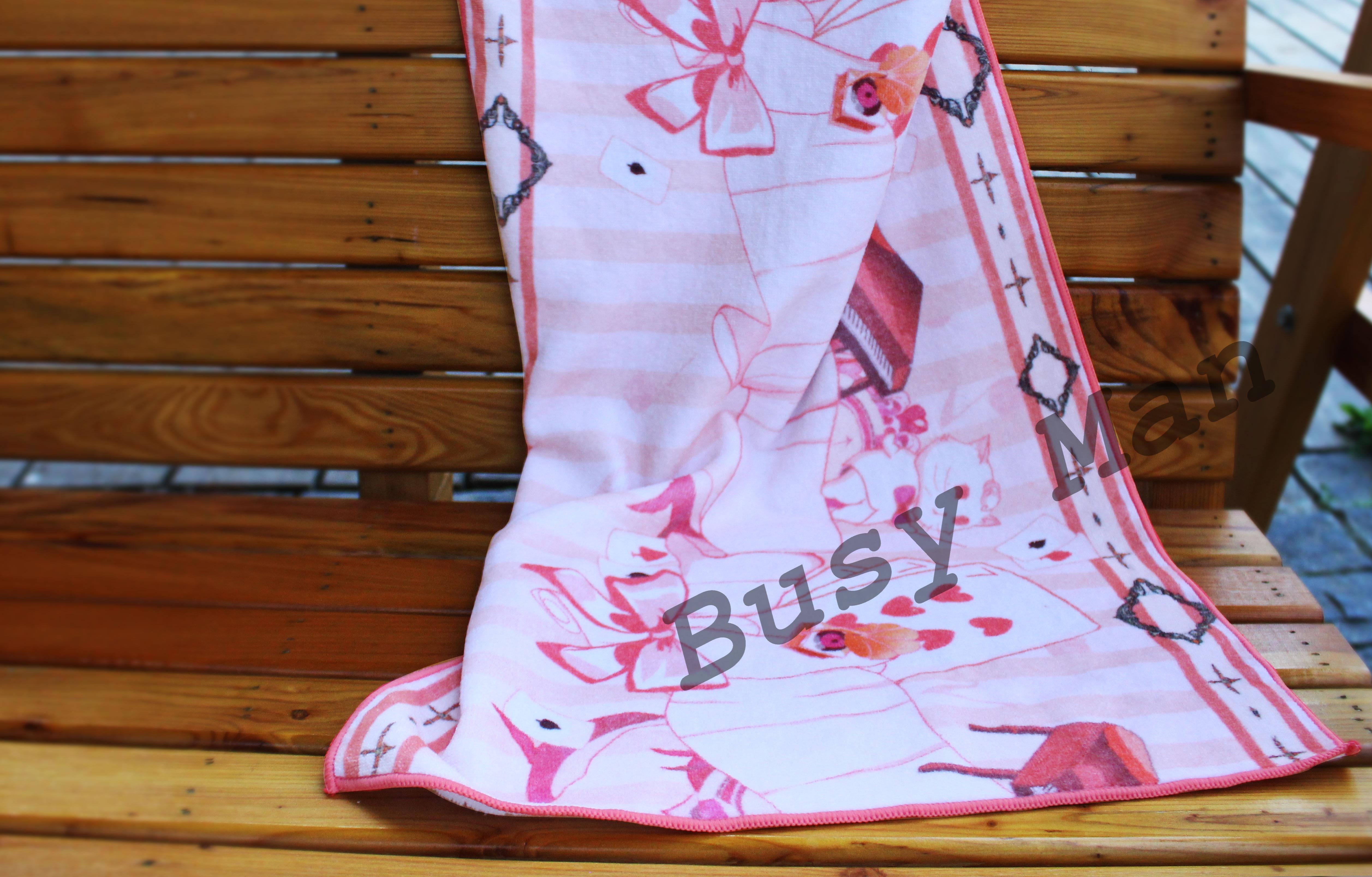 cotton digital printed sports towel