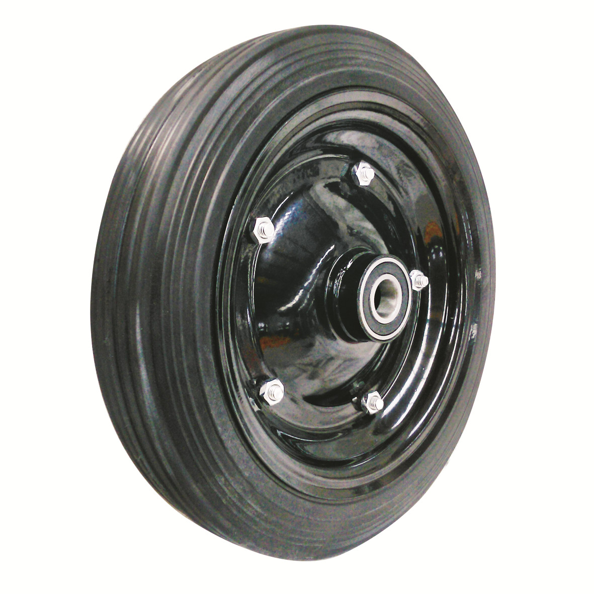 12 inch solid rubber wheel