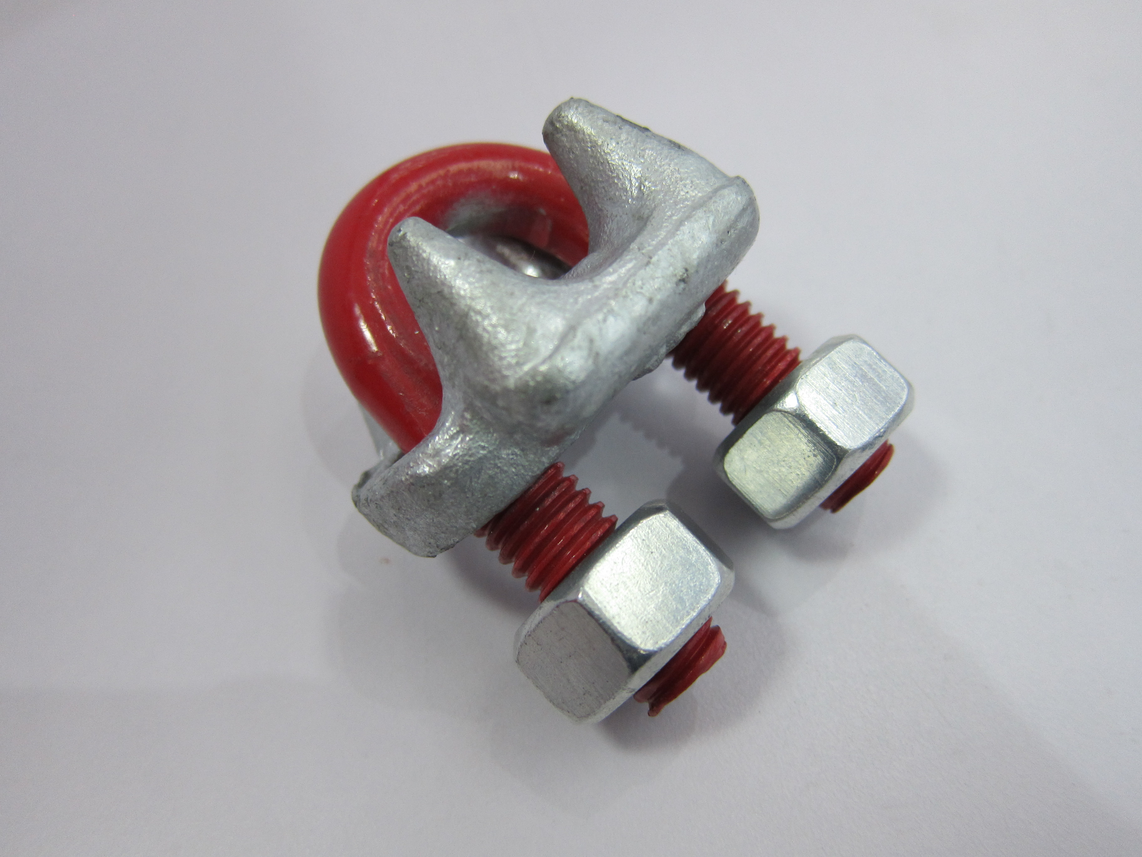 U.S. Type Drop Forged Wire Rope Clip, H.D.G.