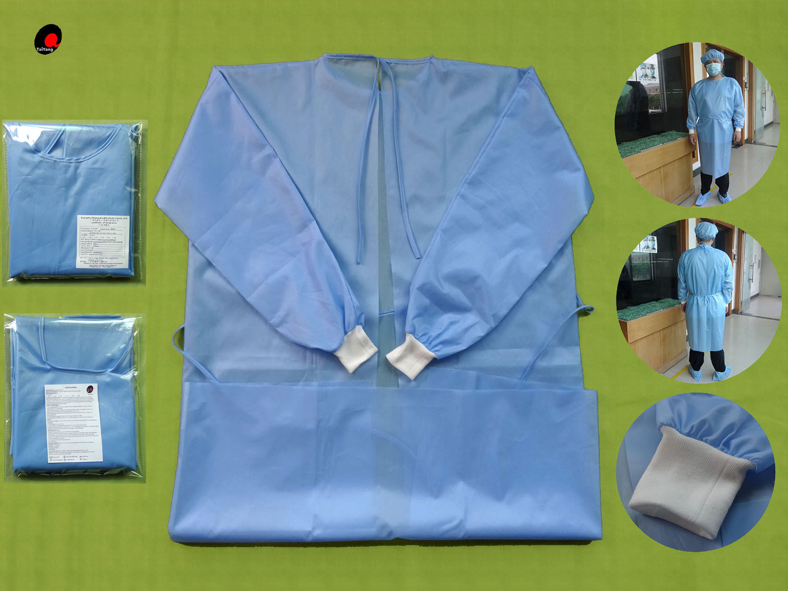 Isolation gown