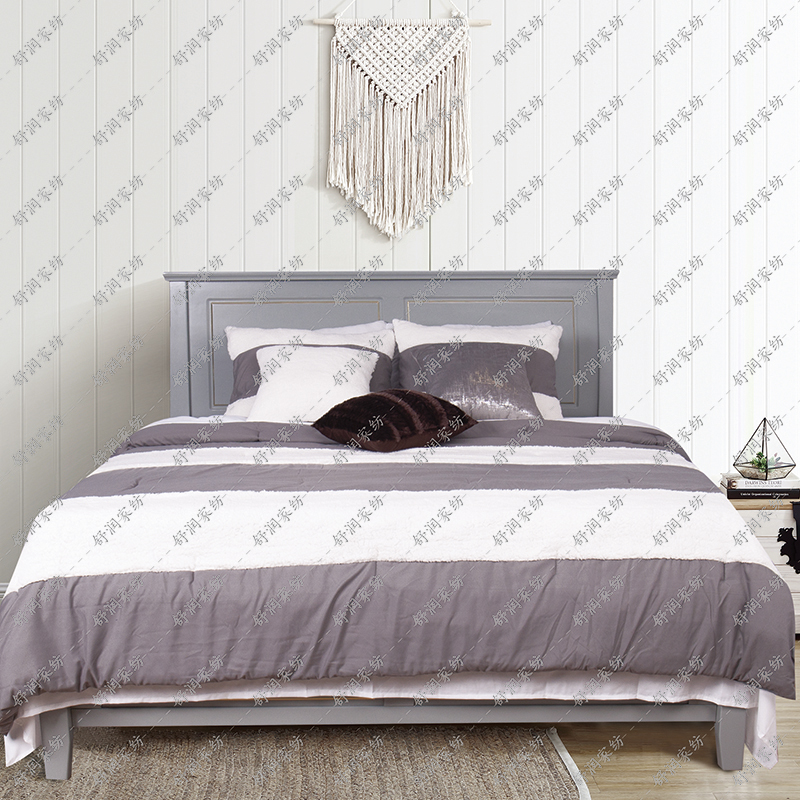 Microfiber Pieced with Sherpa 6 Piece Comforter Set