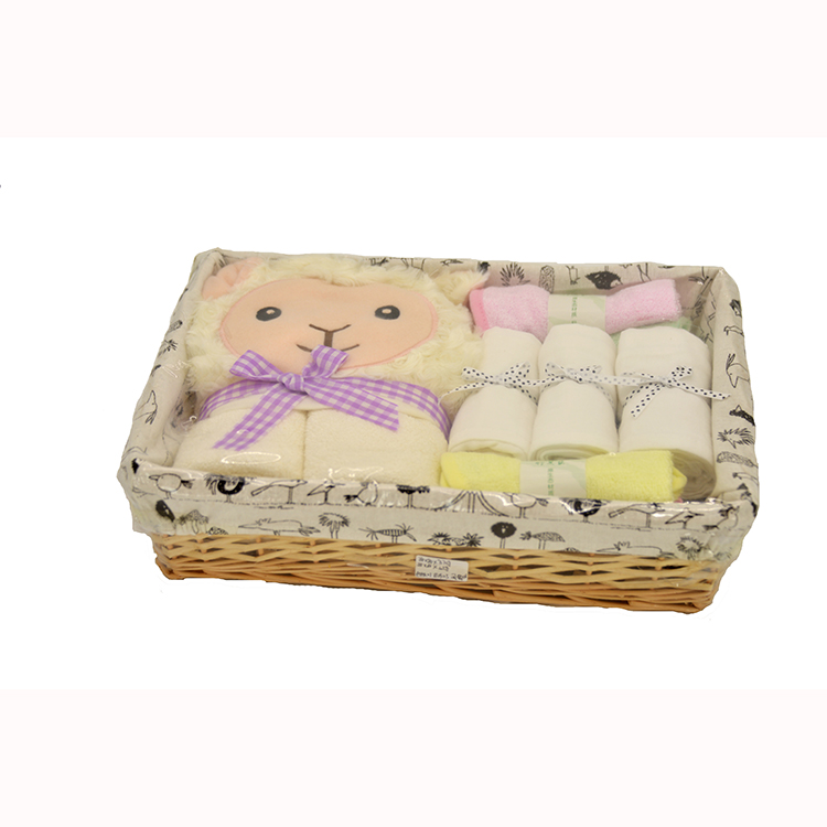 Gift box of bath towel face towel hand towel