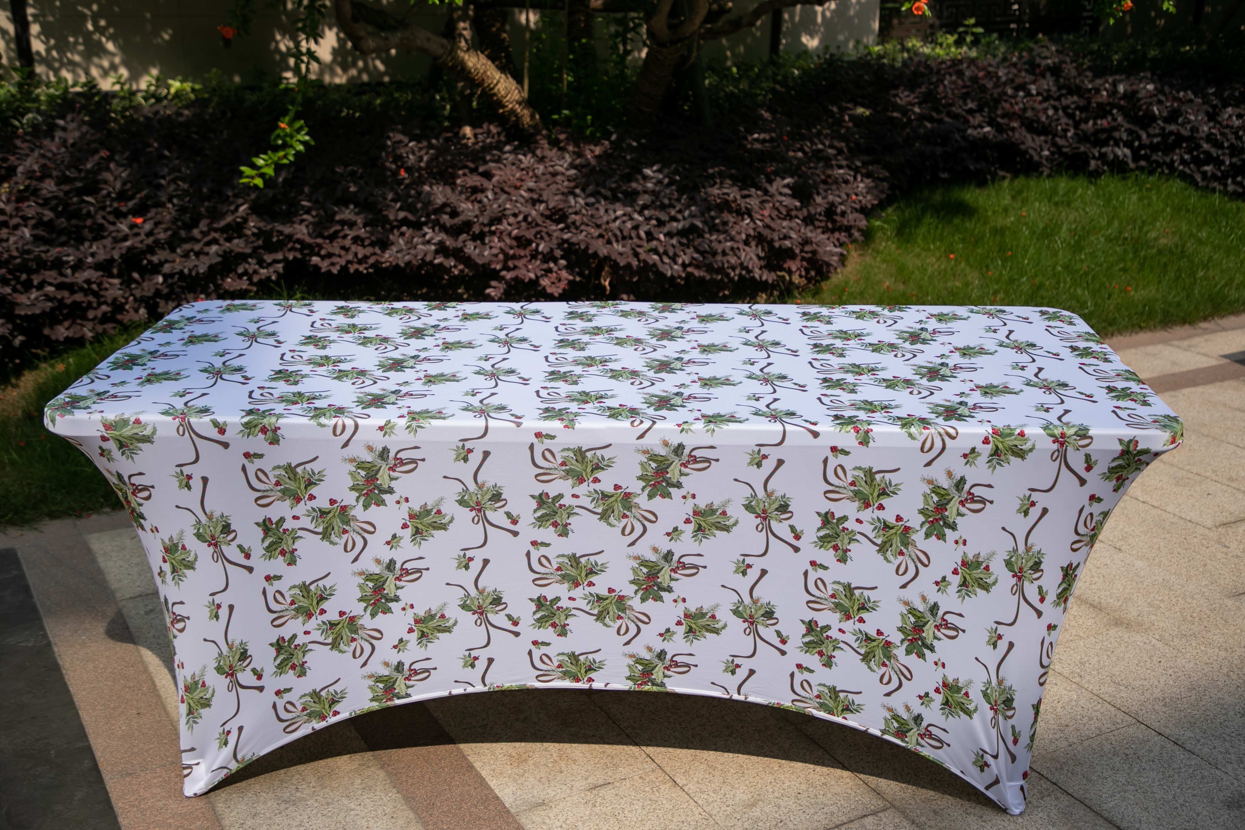 Table cover,printing stretch table cover