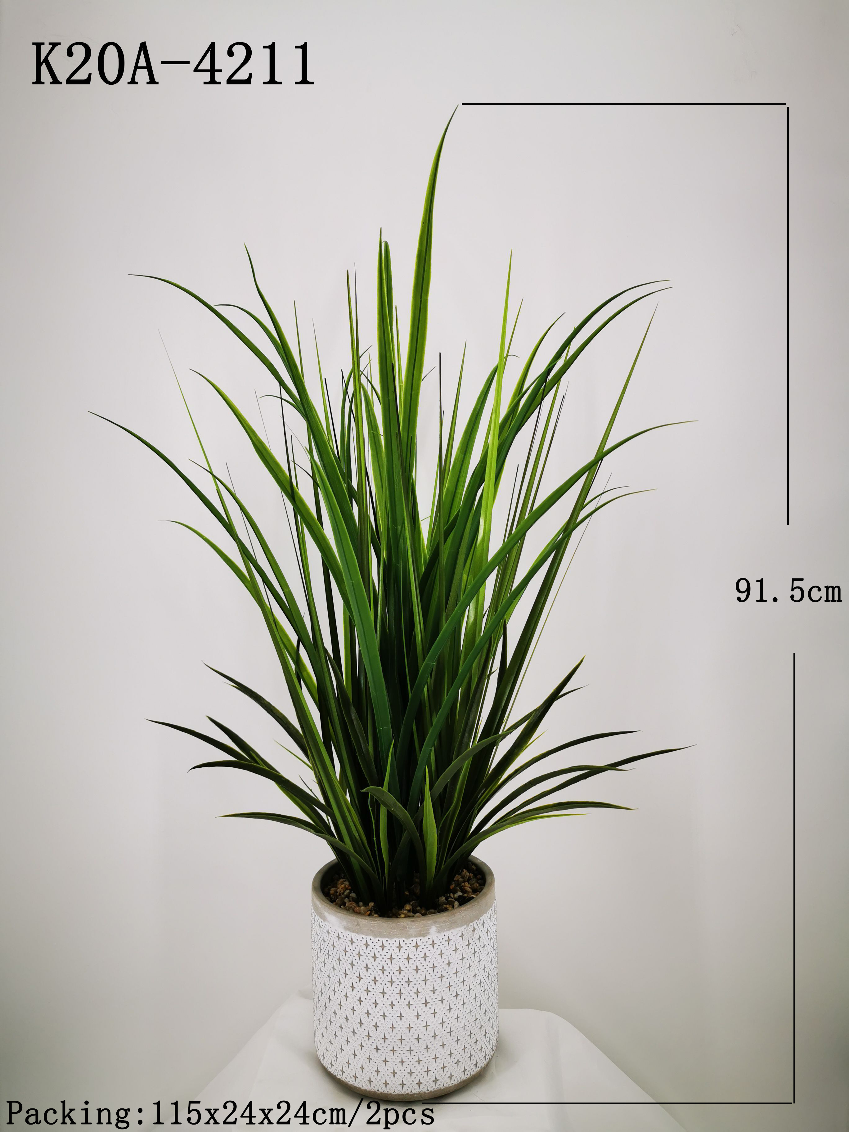 Greenery Aitificial Tropical Potted Plants / Flowers, for Farmhouse,Home, Garden, Office,Patio,Wedding,Indoor,Outdoor Decoration & Housewarming Gift.