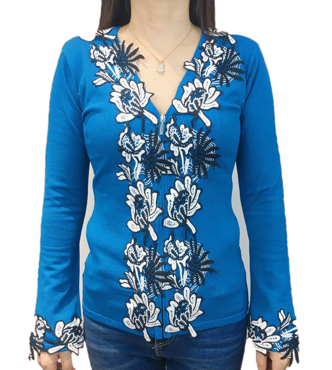 woman sweaters zipper cardigan knitwear AW21