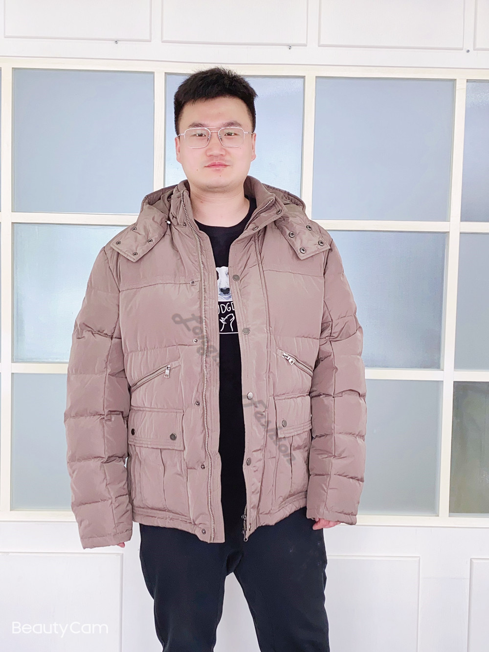 Men's down jacket Men's warm clothing