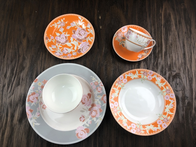 New Bone China Dinner Set