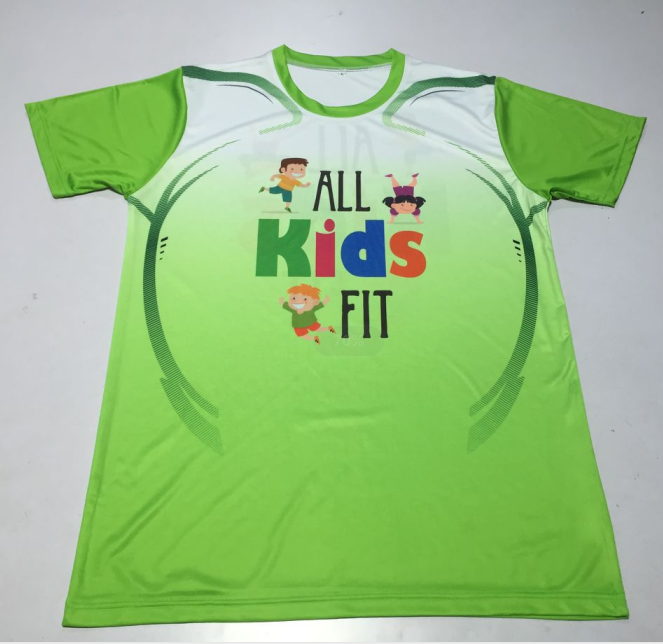 2020 promotional 100% polyester unisex dri fit sports shirt men clothes