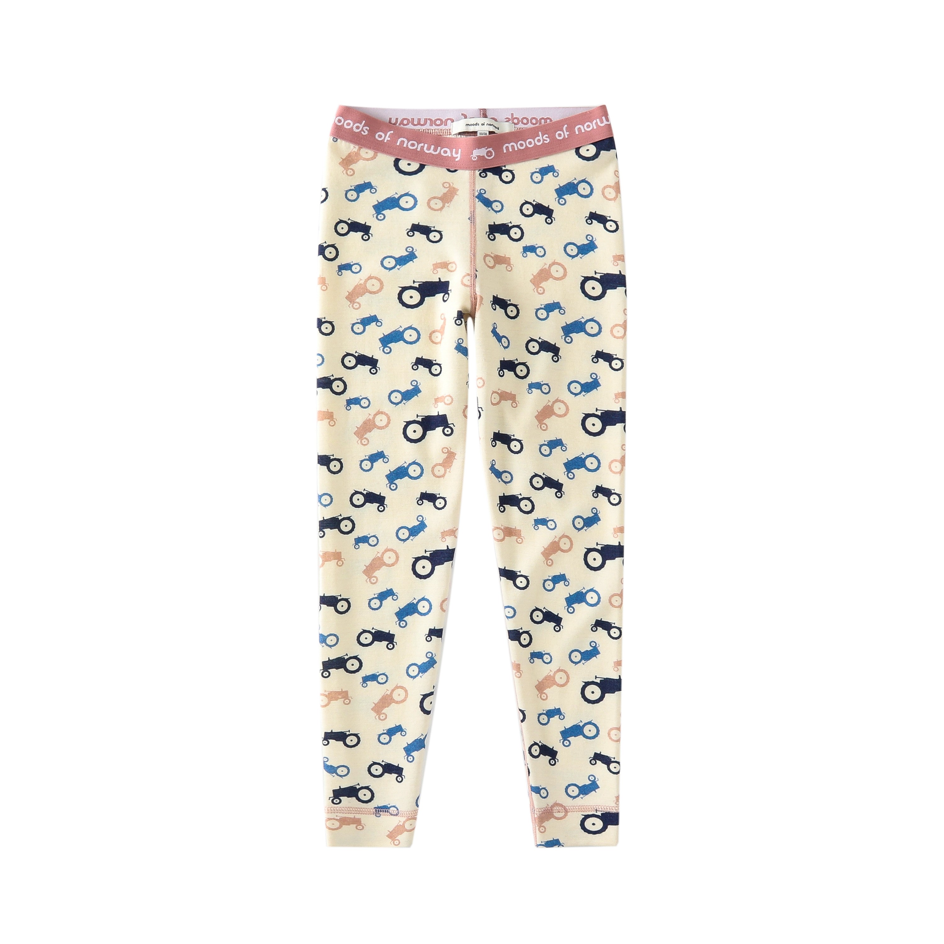 Merino wool Children print longs / wool / merino