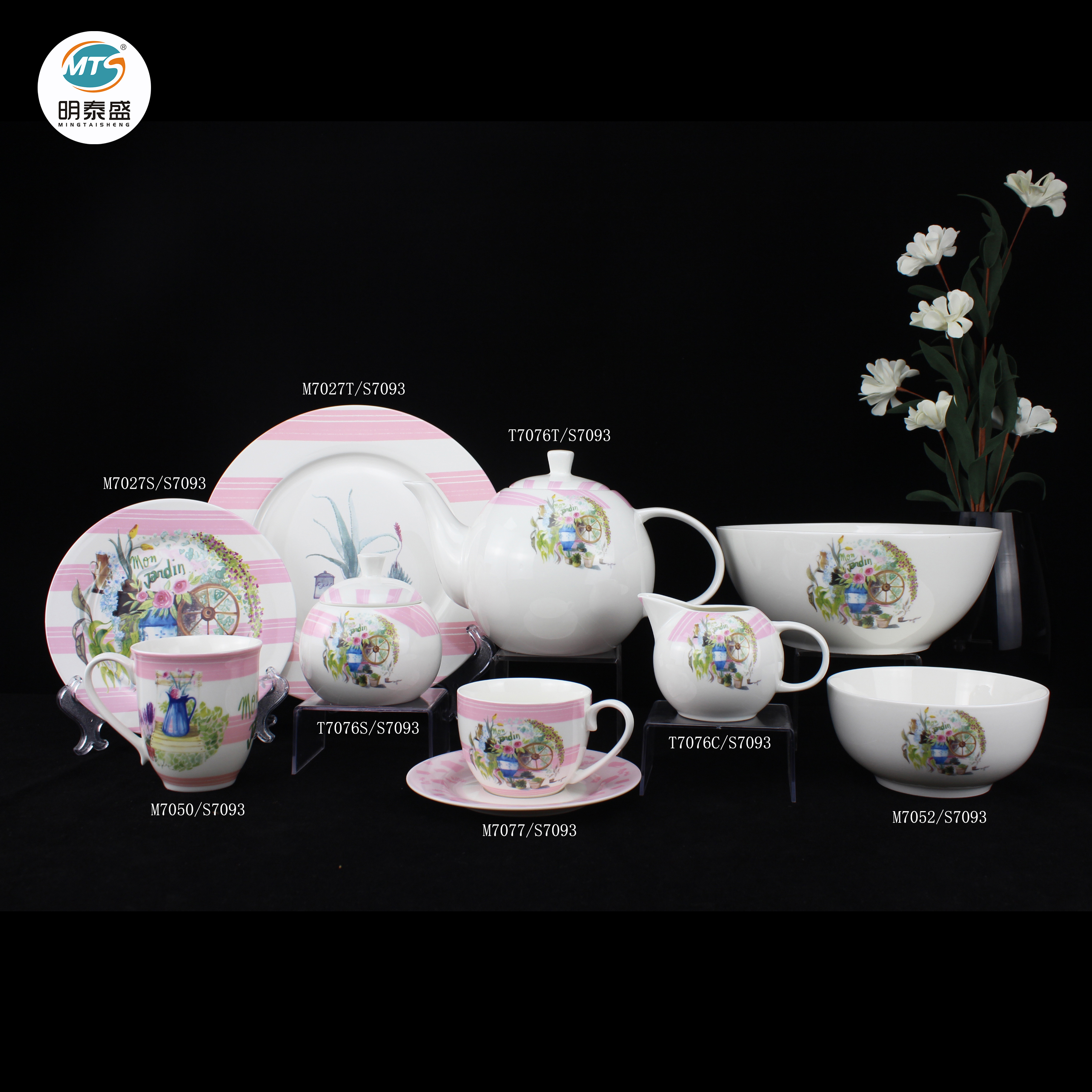 Ceramic tea set