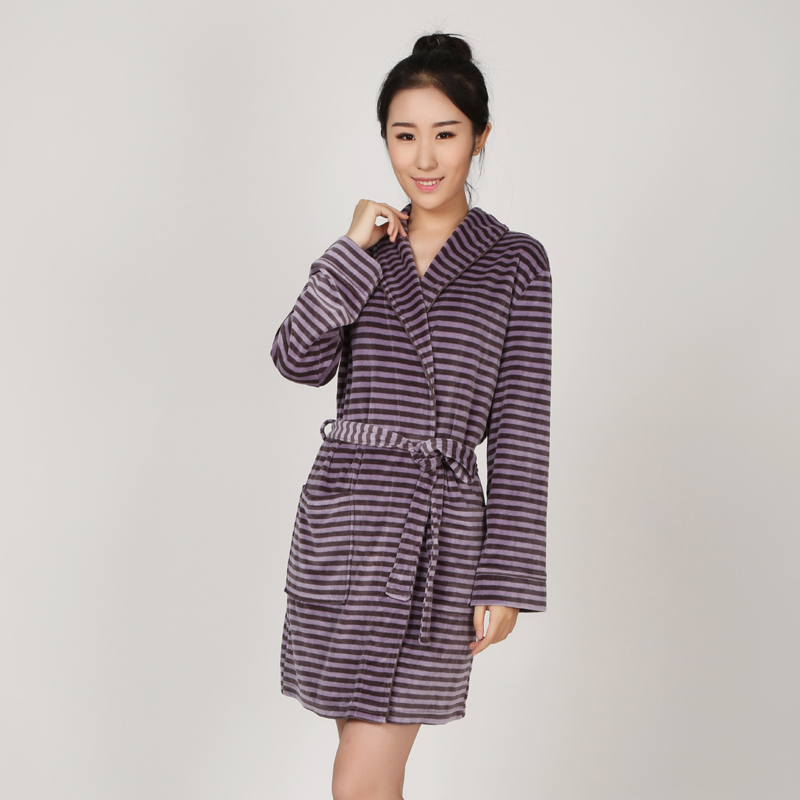 Super Soft Micro Fleece Ladies Bathrobe