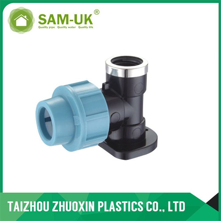 SAM-UK Polypropylene Compression Elbow with plated