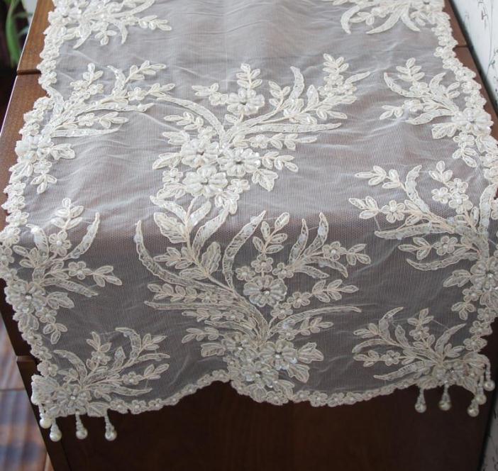 beaded embroidery tablecolths