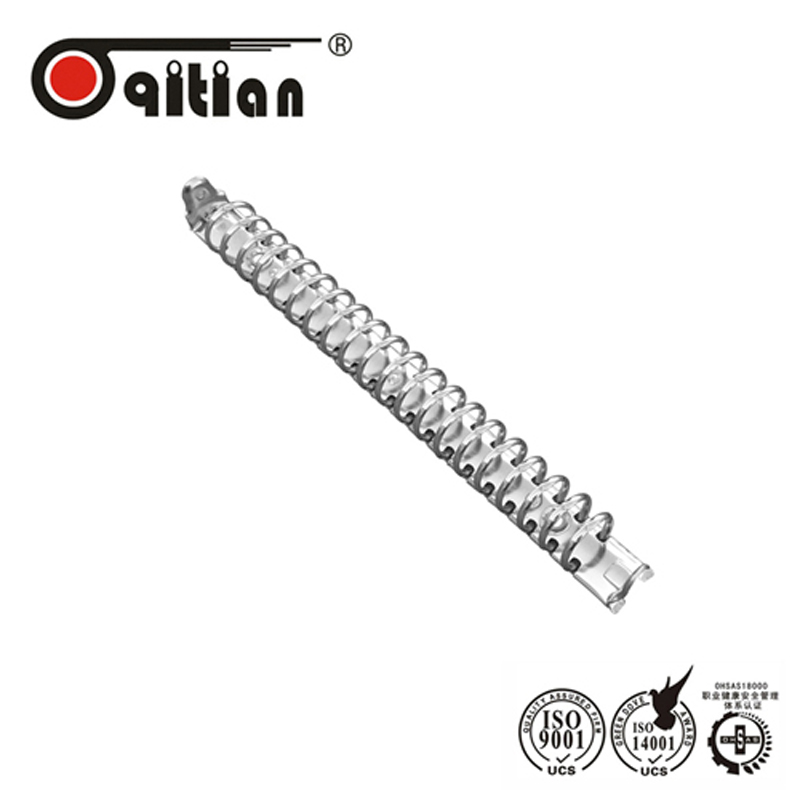 20/26/30 Holes Ring Binder Nickel Metal Book Clip
