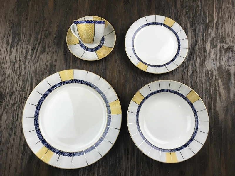 New Bone China Dinner Set