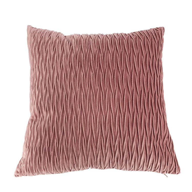 Velveteen Cushion - Corrugated Wrinkled Series