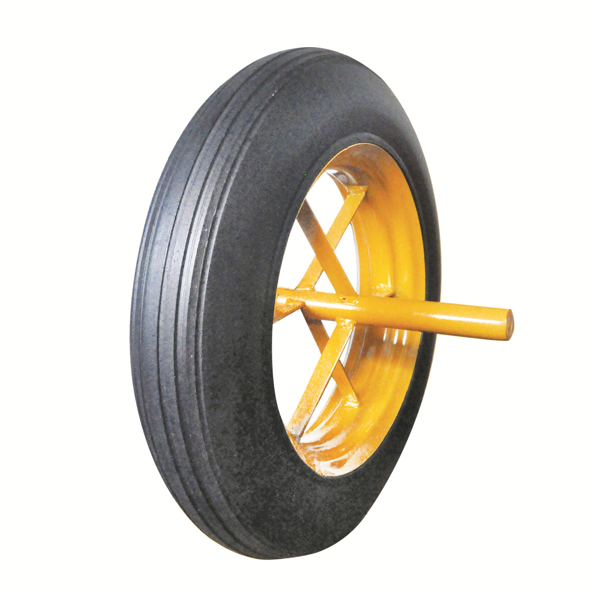 14x4solid rubber wheel