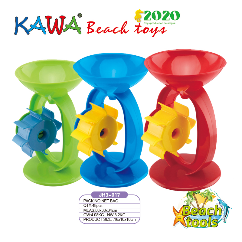 Small sand waterwheel