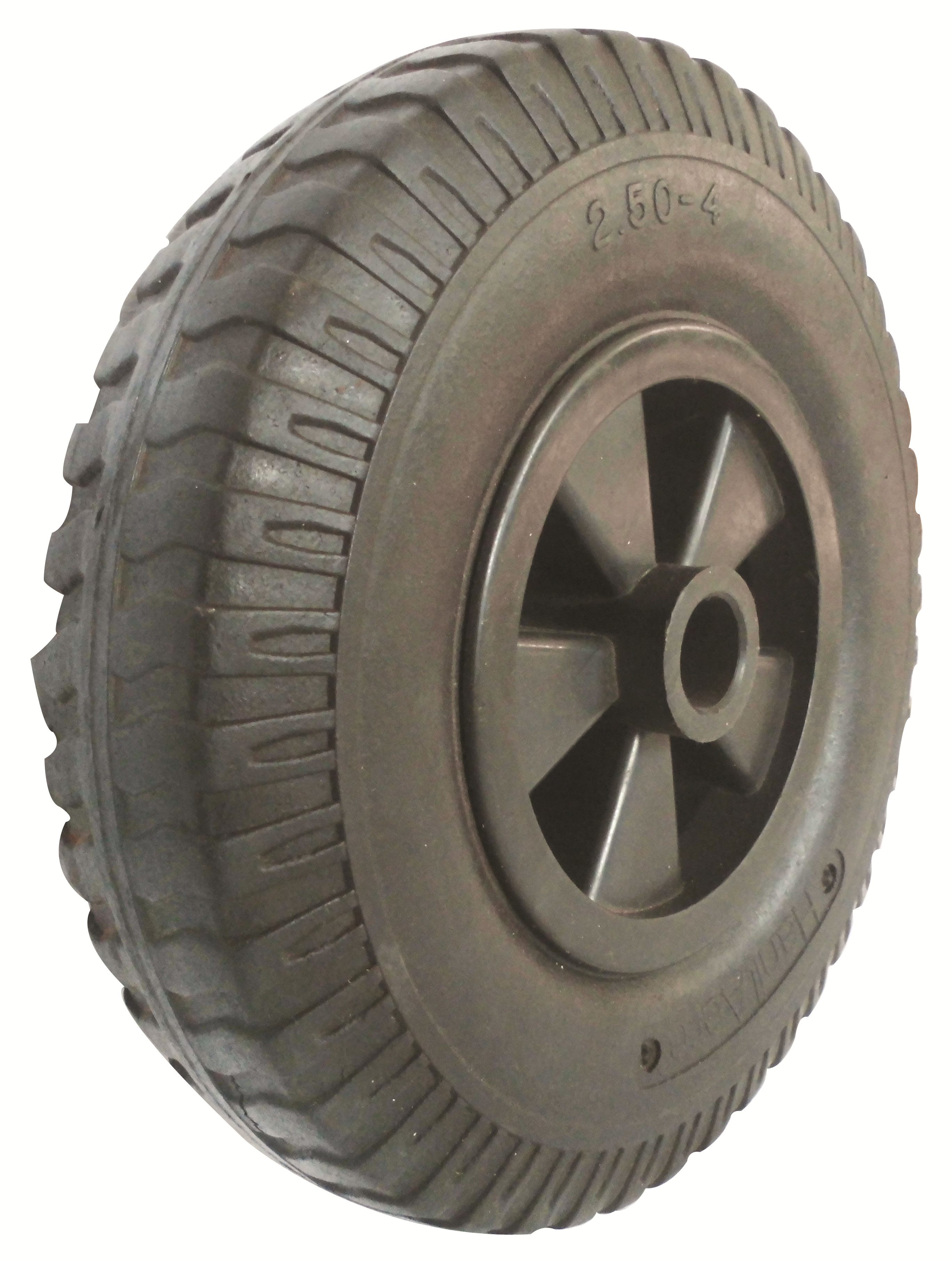 8x2.50-4 solid rubber wheel