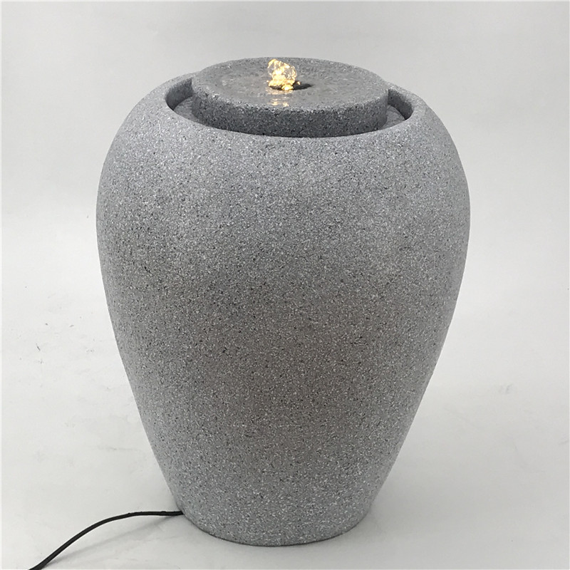JAR water fountain in stone finish